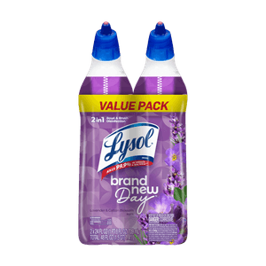 LYSOL® Toilet Bowl Cleaner Lavender & Cotton Blossom Twin Pack