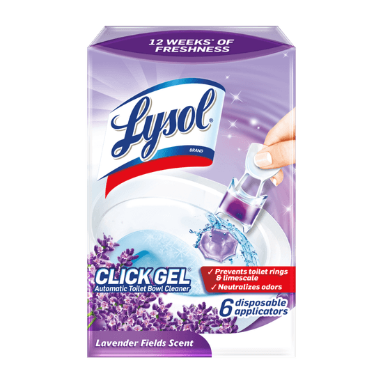 LYSOL® Automatic Toilet Bowl Cleaner - Click Gel Lavender Fields