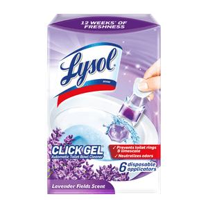 LYSOL® Automatic Toilet Bowl Cleaner - Click Gel Lavender Fields