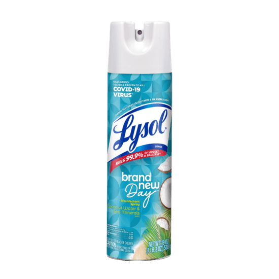 LYSOL® Disinfectant Spray - Brand New Day™ Coconut Water & Sea Minerals